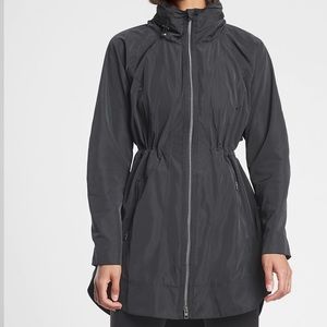 Athleta “Drip Drop” Rain Jacket (Black)